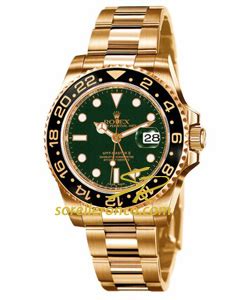 rolex gmt oro quadrante verde usato|Vendesi Rolex GMT.